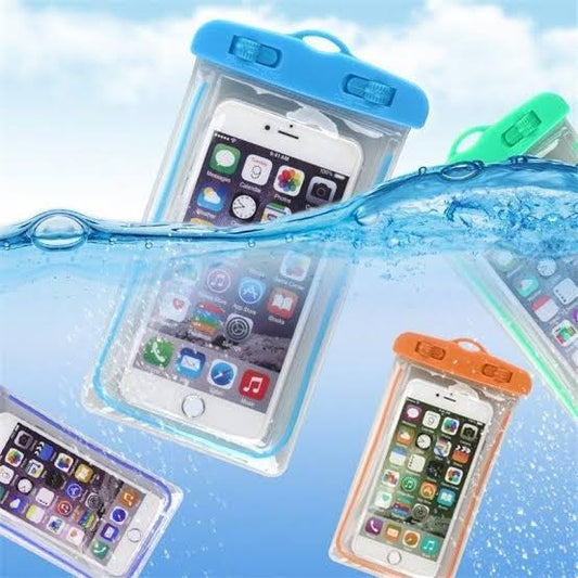 Universal Waterproof Mobile Phone Pouch | Protects Against Water, Dust, Sand & Snow | Durable & Safe (Random Colour)