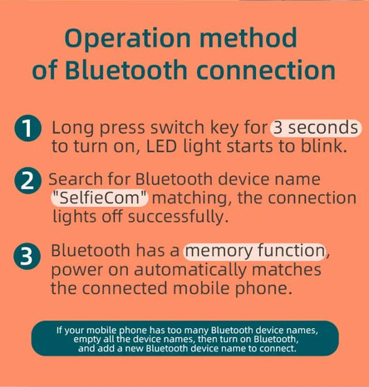 Best 3IN1 Wireless Selfie Stick R1 WITHOUT LIGHT R1S WITH LIGHT Tripod Stand and Bluetooth Shutter for Tiktok youtube Vlogging Photography Traveling