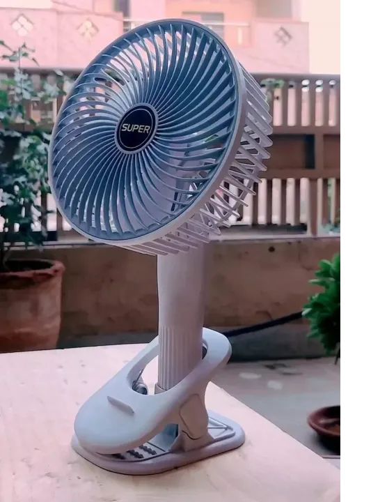 2 in 1 Reachargeable and Portable Table and Hand Fan