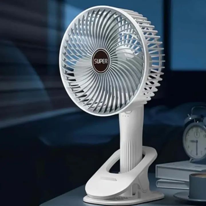 2 in 1 Reachargeable and Portable Table and Hand Fan