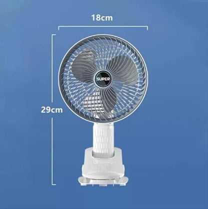 2 in 1 Reachargeable and Portable Table and Hand Fan