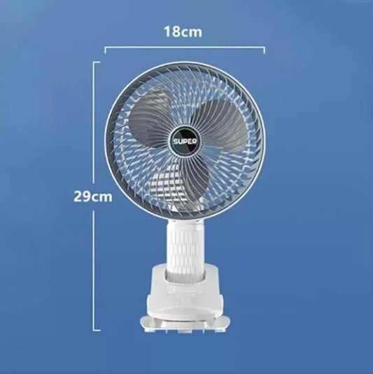 2 in 1 Reachargeable and Portable Table and Hand Fan