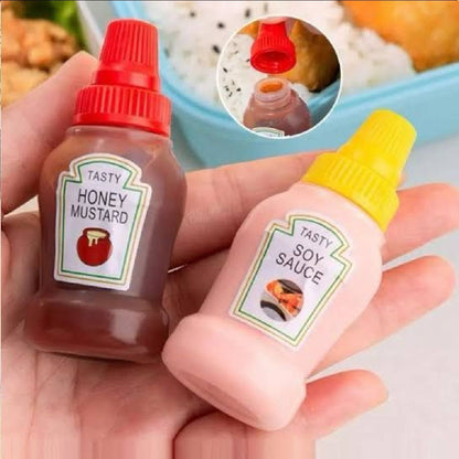2 pc Mini ketchup bottle Portable Mayo Bottles Cooking Sauce Container Kitchen Accessories Squeeze Bottles