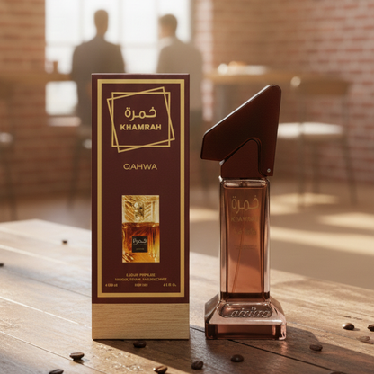 Khamrah Qahwa by Lattafa Perfume | 100 ml | 4 Hours Lasting | Elegant Fragrance | Made in Pakistan