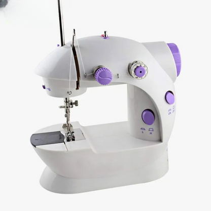 Portable Mini Dual-Speed Electric Sewing Machine with Foot Pedal & Accessory Kit