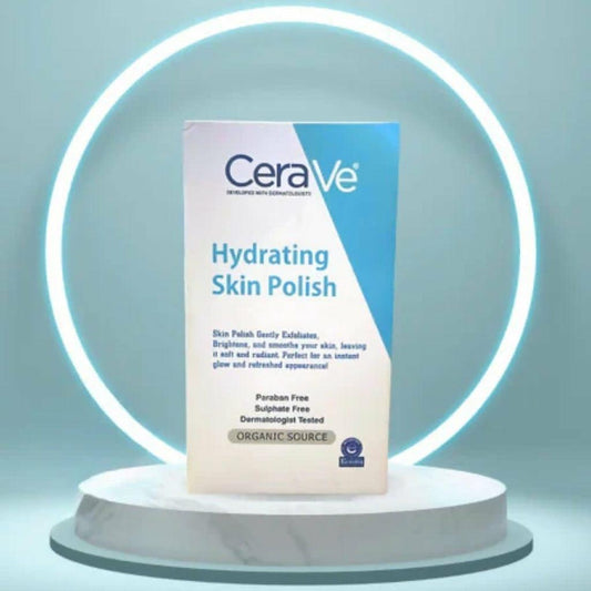 CeraVe Hydrating Skin Polish Gentle Exfoliator Providing Smoother Healthier Skin Hydrating Formula Everyday Skin Care Support