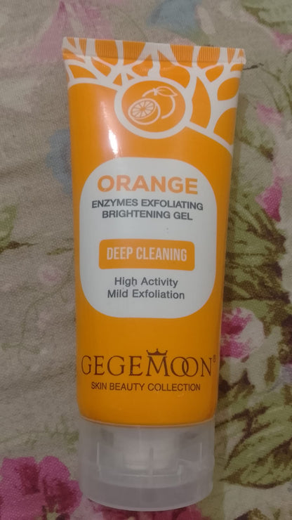 Orange Exfoliating Dead Skin Remover Gel | 150ml | Smooth & Refreshing Skin Care - Without Box (GegeMoon)