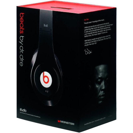 Monster Beats by Dr. Dre Studio Over‑Ear Headphones | Premium Sound | Noise Isolation | Stylish Design | Made In Japan