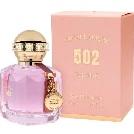 B.502 Wasim Akram Perfume for Her – 100ml Long-Lasting Fragrance