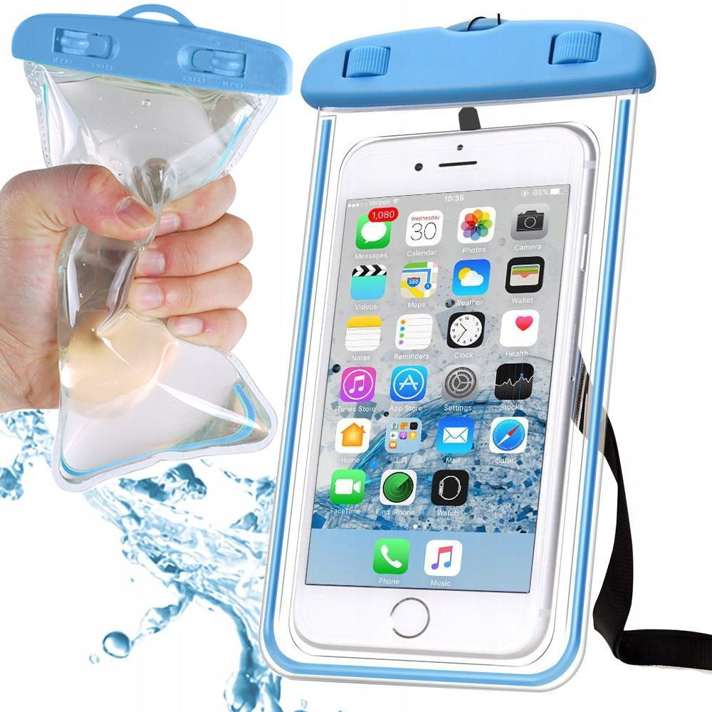 Universal Waterproof Mobile Phone Pouch | Protects Against Water, Dust, Sand & Snow | Durable & Safe (Random Colour)