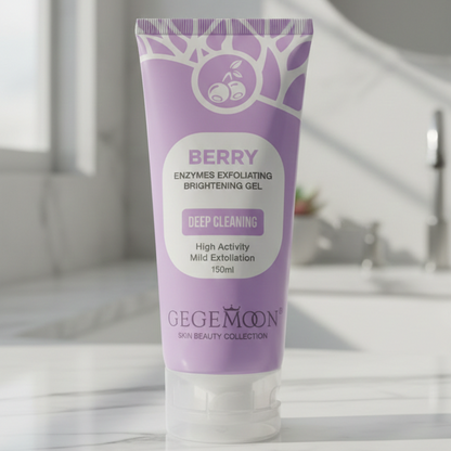 Gegemoon Exfoliating Dead Skin Remover Gel – 150ml Berry Flavor | Smooth & Refreshing Skin Care