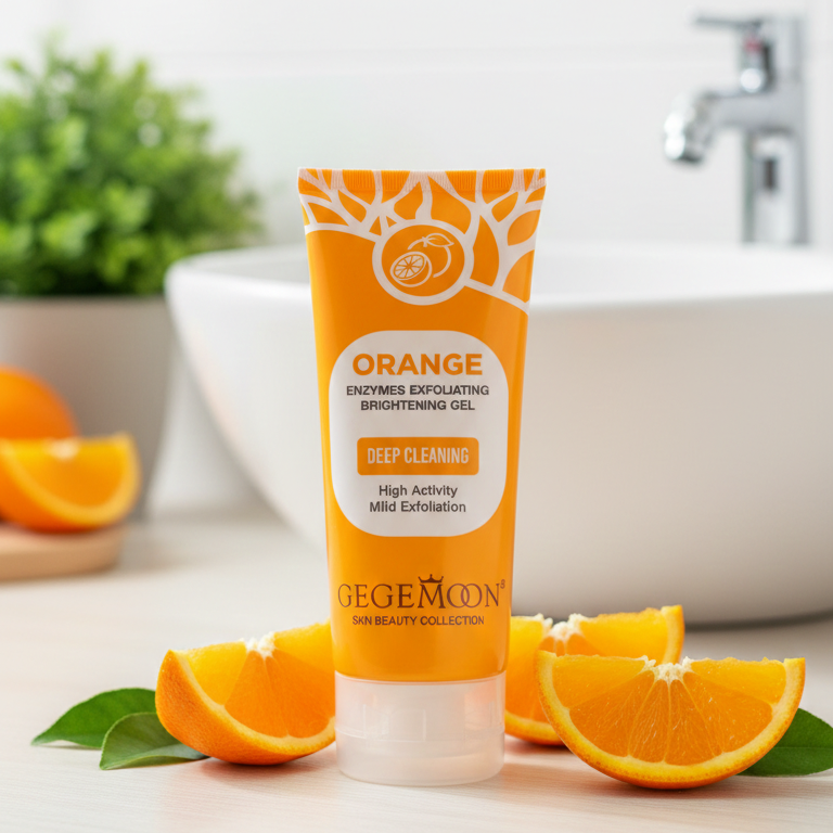 Orange Exfoliating Dead Skin Remover Gel | 150ml | Smooth & Refreshing Skin Care - Without Box (GegeMoon)