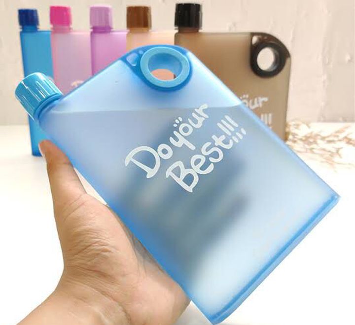 350ml Plastic Water Bottle Creative Transparent Portable Notebook Bottle Sport Drinking Water Bottle BPA Free