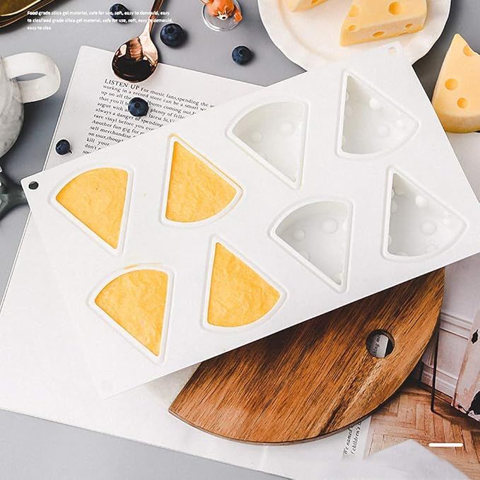 3D Silicone Molds Cheese Shaped for Baking Dessert Mousse Cake Pan Pastry