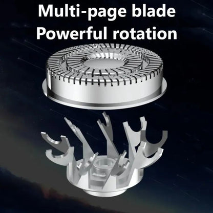 T8 Metal Body Trimmer Portable Mens Electric Shaver Beard Trimmer Usb Rechargeable