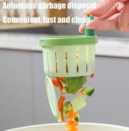 Cactus Kitchen Sink Drain Strainer Press Automatic Dumping Basket Multi Functional Home Use Draining Filter Net Kitchen Waste Collector for Sinks