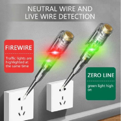 Tester Highlight LED Test Pen Intelligent Induction Power Voltage Detector Pen Voltmeter 24 250V Circuit Tester